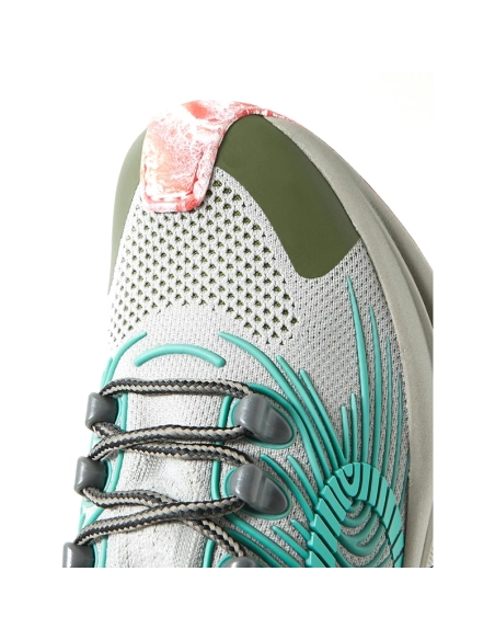 GUCCI Run Rubber Trimmed Mesh Reps Sneakers Gray,GUCCI SHOES Reps,Other Brand Reps Sneakers