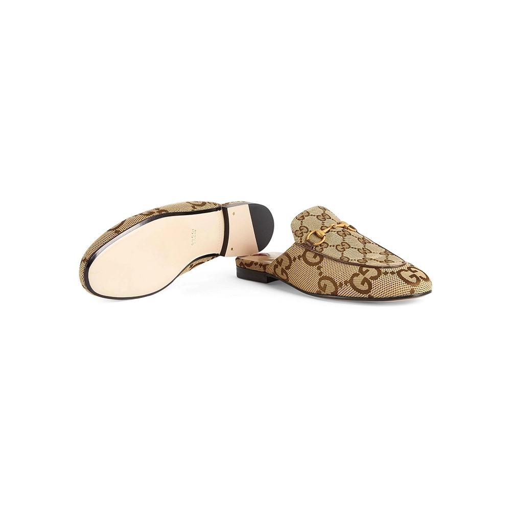 GUCCI WOMENS JUMBO GG PRINCETOWN SLIPPER,GUCCI SHOES Reps,Other Brand Reps Sneakers