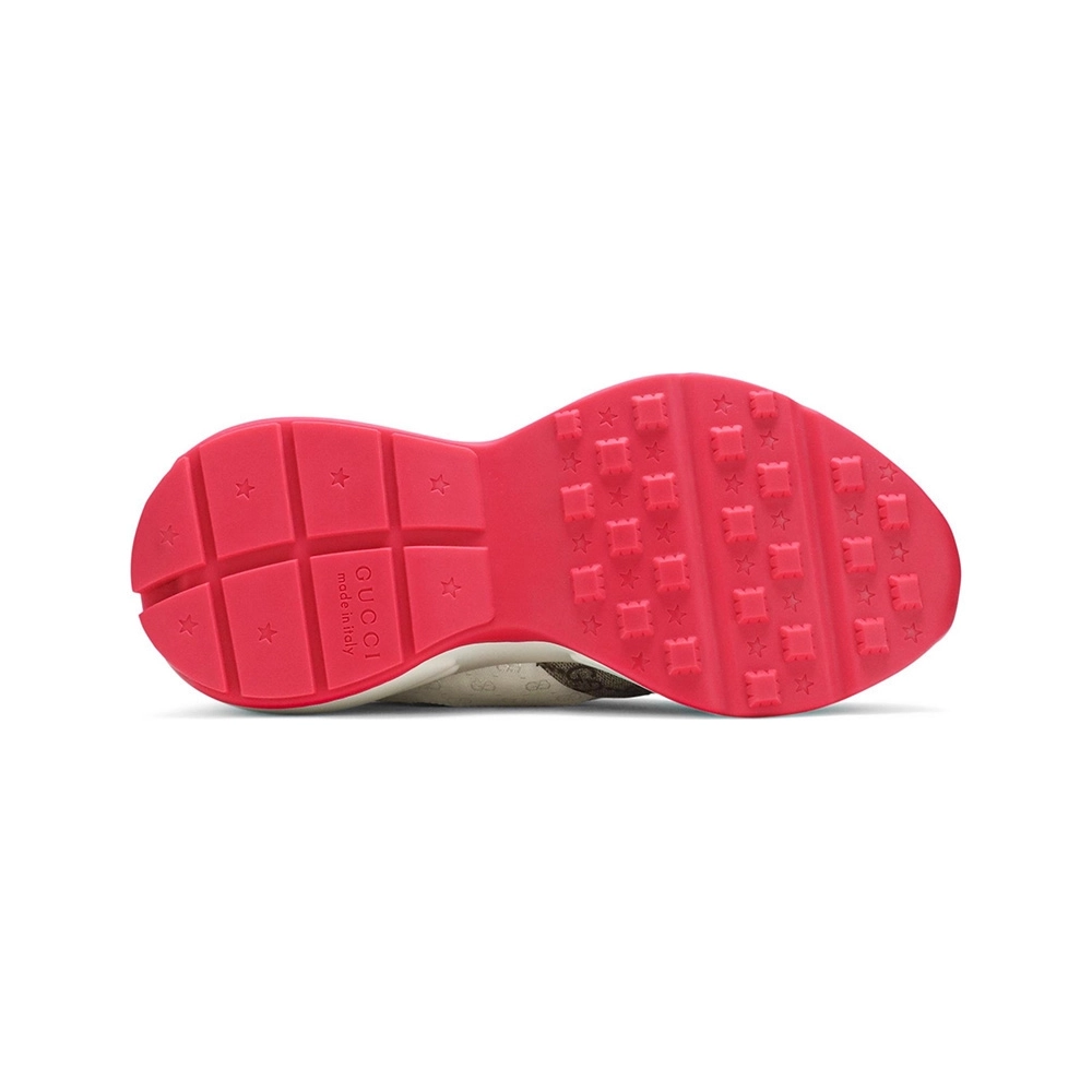 GUCCI WMNS GG RHYTON BEIGE WHITE PINK,GUCCI SHOES Reps,Other Brand Reps Sneakers