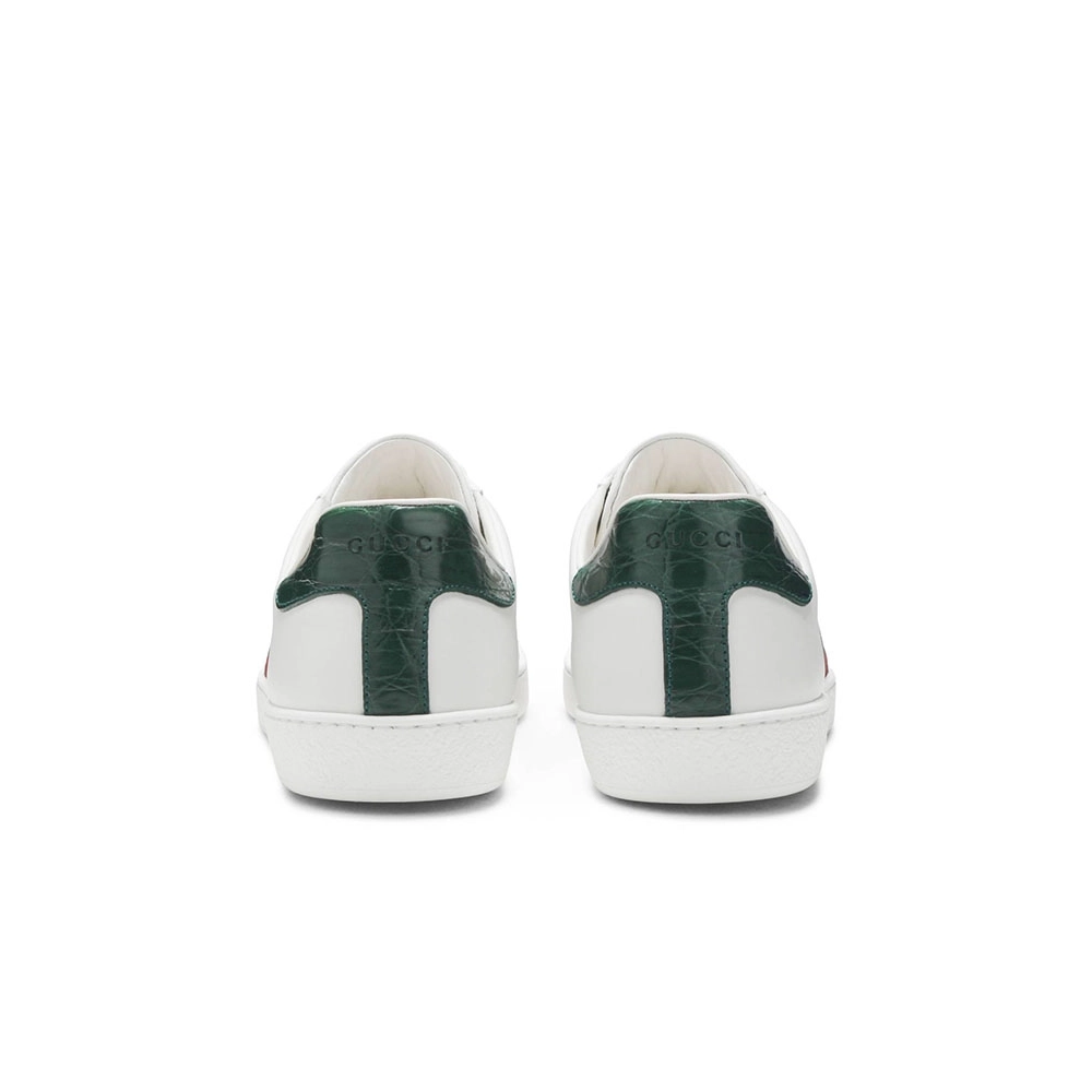 Gucci Ace Leather White,GUCCI SHOES Reps,Other Brand Reps Sneakers