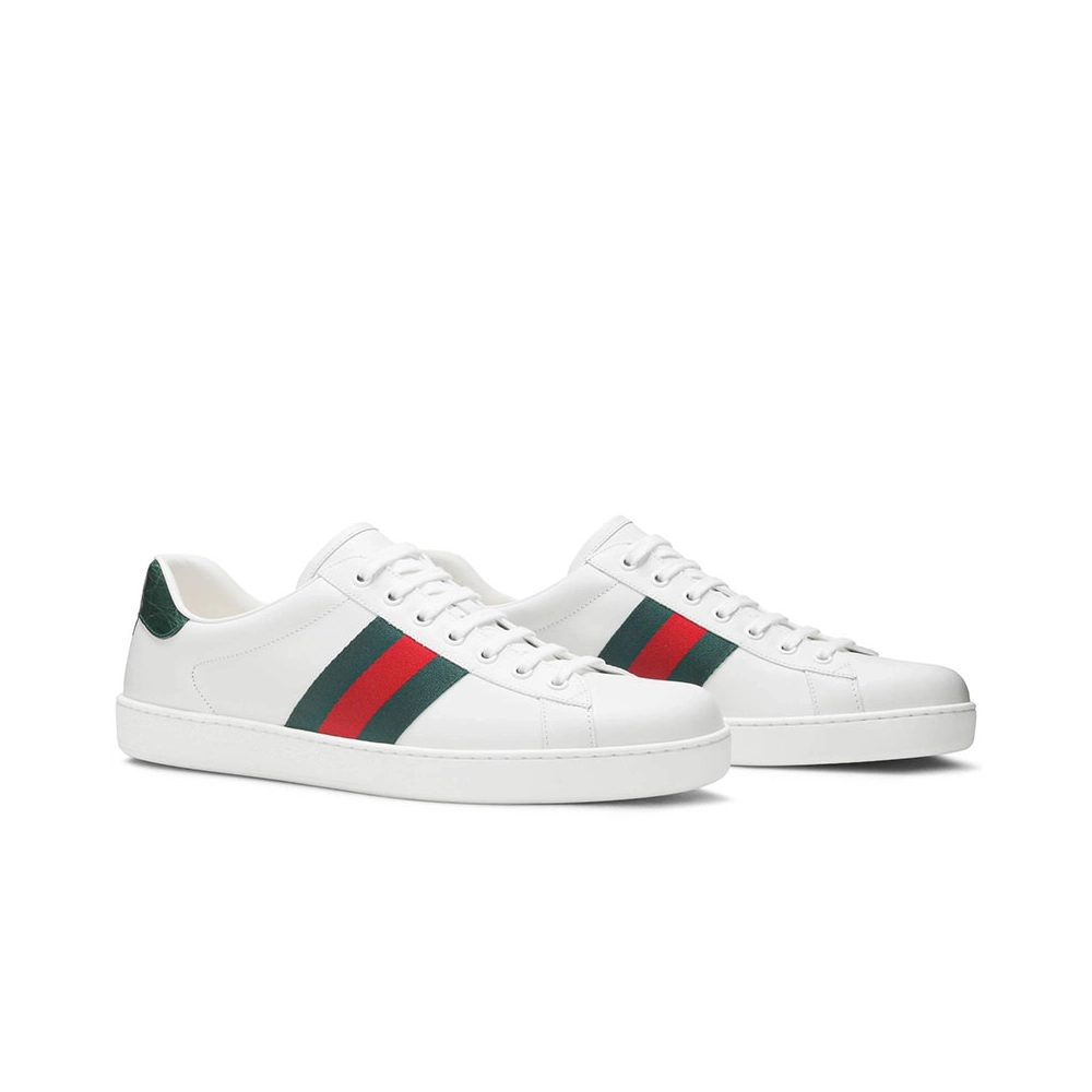 Gucci Ace Leather White,GUCCI SHOES Reps,Other Brand Reps Sneakers
