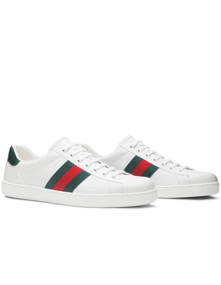 Gucci Ace Leather White,GUCCI SHOES Reps,Other Brand Reps Sneakers