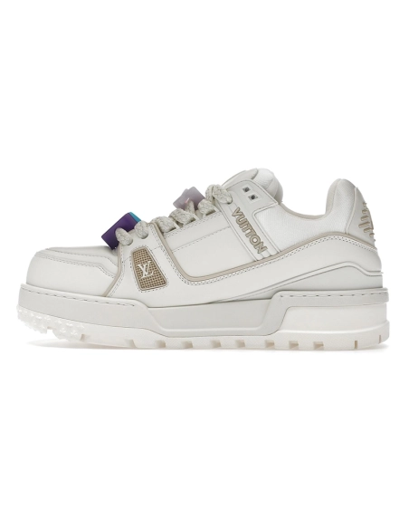 Louis Vuitton LV Trainer Maxi white,Louis Vuitton Maxi,LOUIS VUITTON Reps Sneakers,Other Brand Reps Sneakers