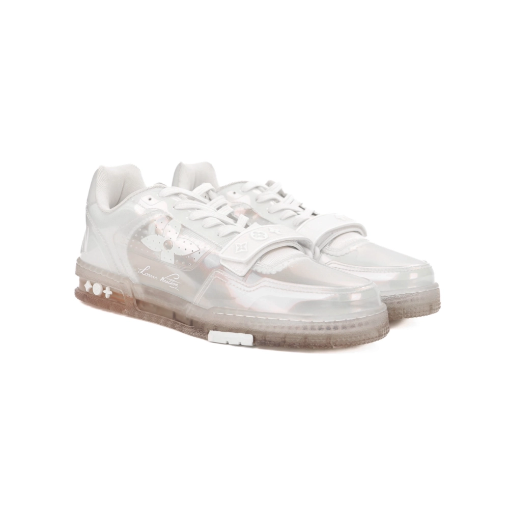 Louis Vuitton Trainer White Transparent,Louis Vuitton Trainer,LOUIS VUITTON Reps Sneakers,Other Brand Reps Sneakers
