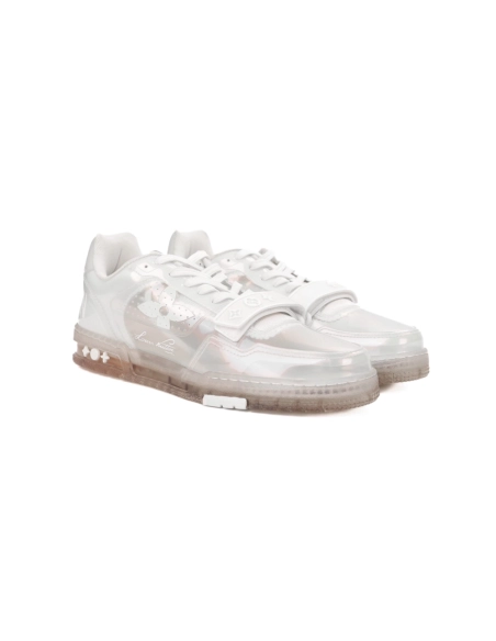 Louis Vuitton Trainer White Transparent,Louis Vuitton Trainer,LOUIS VUITTON Reps Sneakers,Other Brand Reps Sneakers