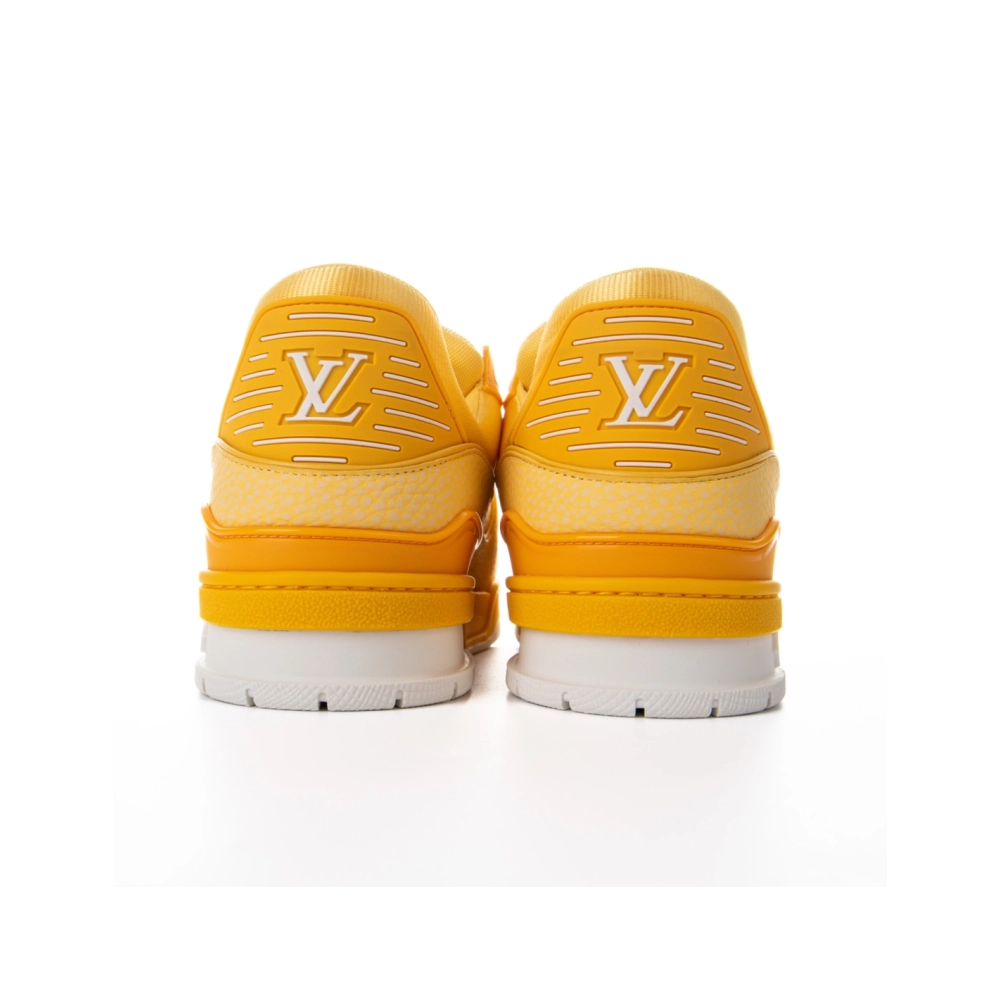 Louis Vuitton LV Trainer Yellow White,Louis Vuitton Trainer,LOUIS VUITTON Reps Sneakers,Other Brand Reps Sneakers