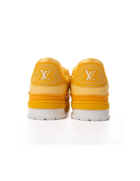 Louis Vuitton LV Trainer Yellow White,Louis Vuitton Trainer,LOUIS VUITTON Reps Sneakers,Other Brand Reps Sneakers