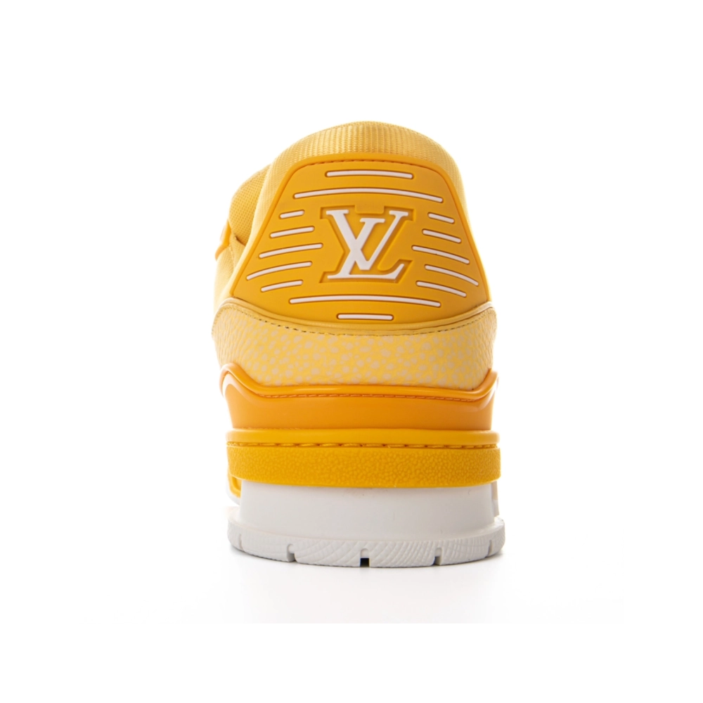 Louis Vuitton LV Trainer Yellow White,Louis Vuitton Trainer,LOUIS VUITTON Reps Sneakers,Other Brand Reps Sneakers