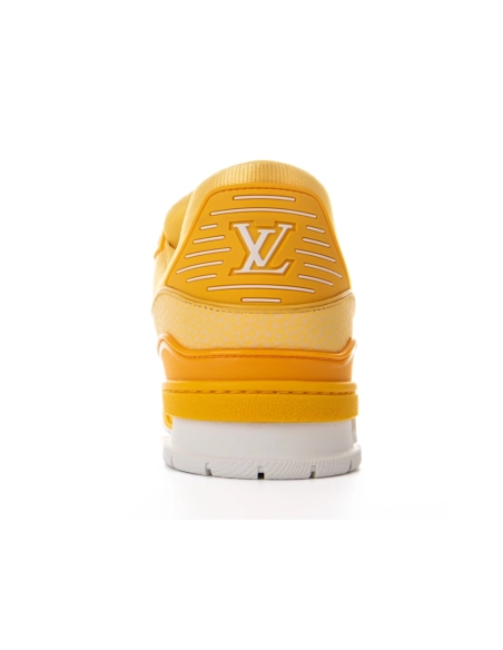 Louis Vuitton LV Trainer Yellow White,Louis Vuitton Trainer,LOUIS VUITTON Reps Sneakers,Other Brand Reps Sneakers