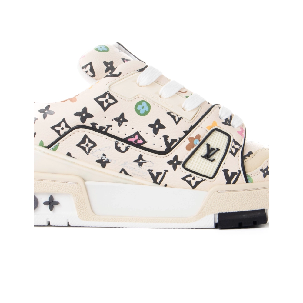 Louis Vuitton Trainer Beige,Louis Vuitton Trainer,LOUIS VUITTON Reps Sneakers,Other Brand Reps Sneakers