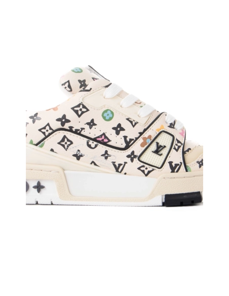 Louis Vuitton Trainer Beige,Louis Vuitton Trainer,LOUIS VUITTON Reps Sneakers,Other Brand Reps Sneakers