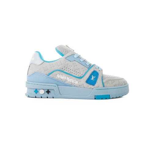 Louis Vuitton Trainer OceanBlue,Louis Vuitton Trainer,LOUIS VUITTON Reps Sneakers,Other Brand Reps Sneakers