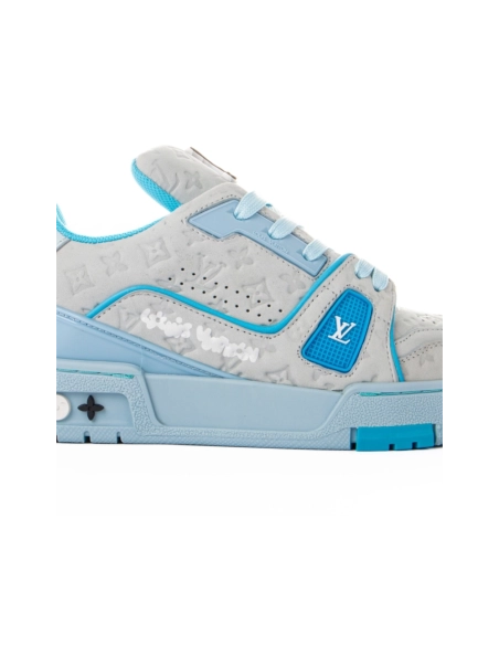Louis Vuitton Trainer OceanBlue,Louis Vuitton Trainer,LOUIS VUITTON Reps Sneakers,Other Brand Reps Sneakers