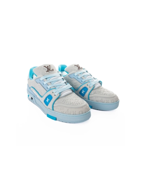 Louis Vuitton Trainer OceanBlue,Louis Vuitton Trainer,LOUIS VUITTON Reps Sneakers,Other Brand Reps Sneakers