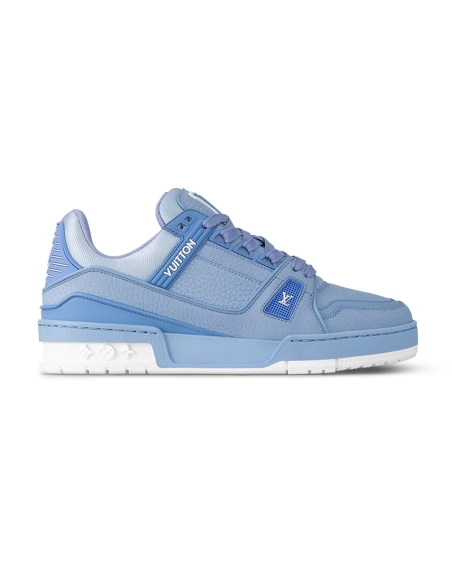 Louis Vuitton Trainer Blue,Louis Vuitton Trainer,LOUIS VUITTON Reps Sneakers,Other Brand Reps Sneakers
