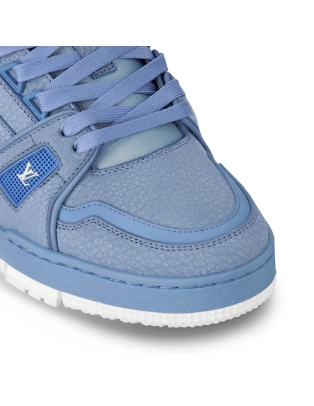 Louis Vuitton Trainer Blue,Louis Vuitton Trainer,LOUIS VUITTON Reps Sneakers,Other Brand Reps Sneakers