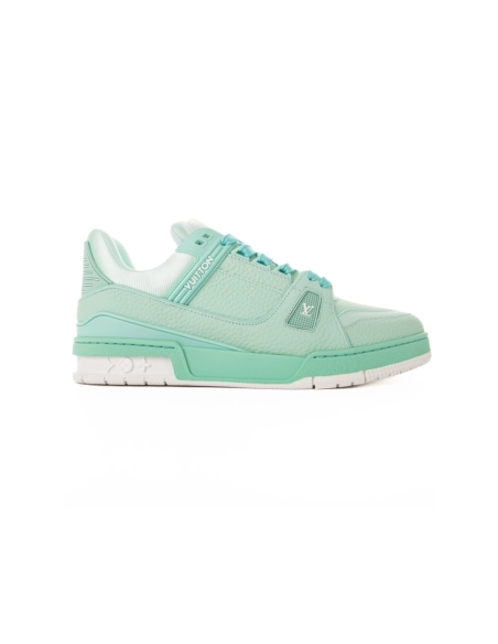 Louis Vuitton Trainer Green,Louis Vuitton Trainer,LOUIS VUITTON Reps Sneakers,Other Brand Reps Sneakers