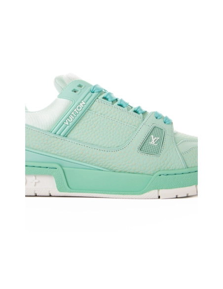 Louis Vuitton Trainer Green,Louis Vuitton Trainer,LOUIS VUITTON Reps Sneakers,Other Brand Reps Sneakers