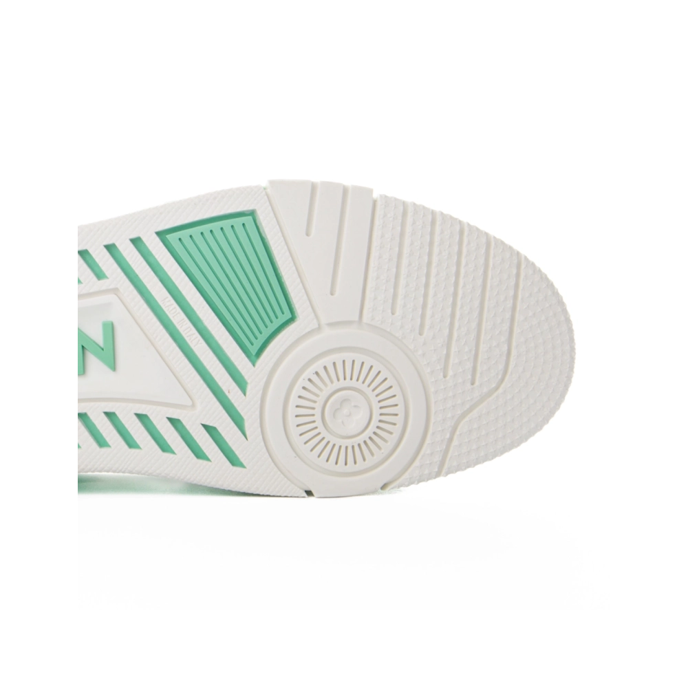 Louis Vuitton Trainer Green,Louis Vuitton Trainer,LOUIS VUITTON Reps Sneakers,Other Brand Reps Sneakers