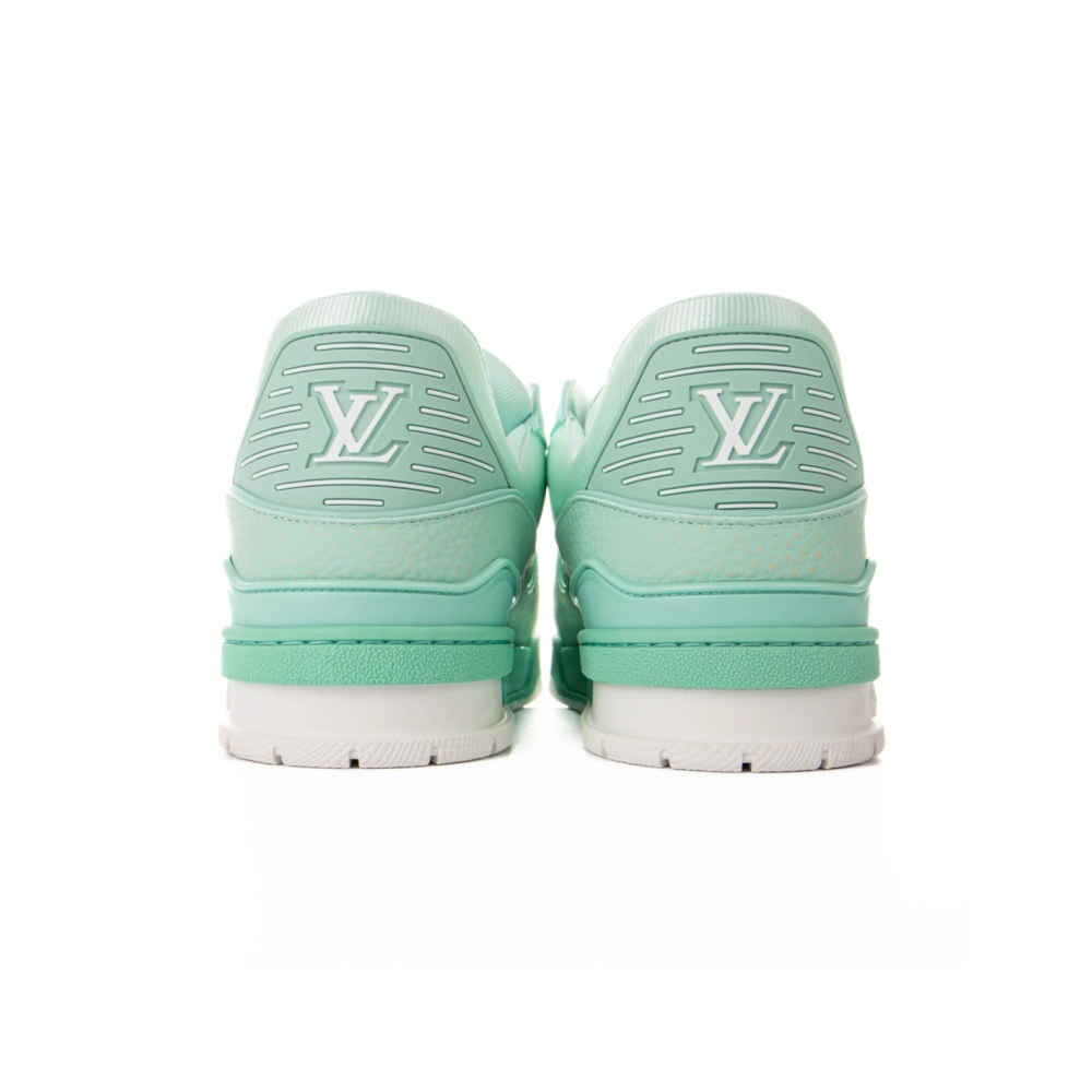 Louis Vuitton Trainer Green,Louis Vuitton Trainer,LOUIS VUITTON Reps Sneakers,Other Brand Reps Sneakers