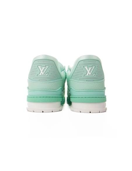 Louis Vuitton Trainer Green,Louis Vuitton Trainer,LOUIS VUITTON Reps Sneakers,Other Brand Reps Sneakers