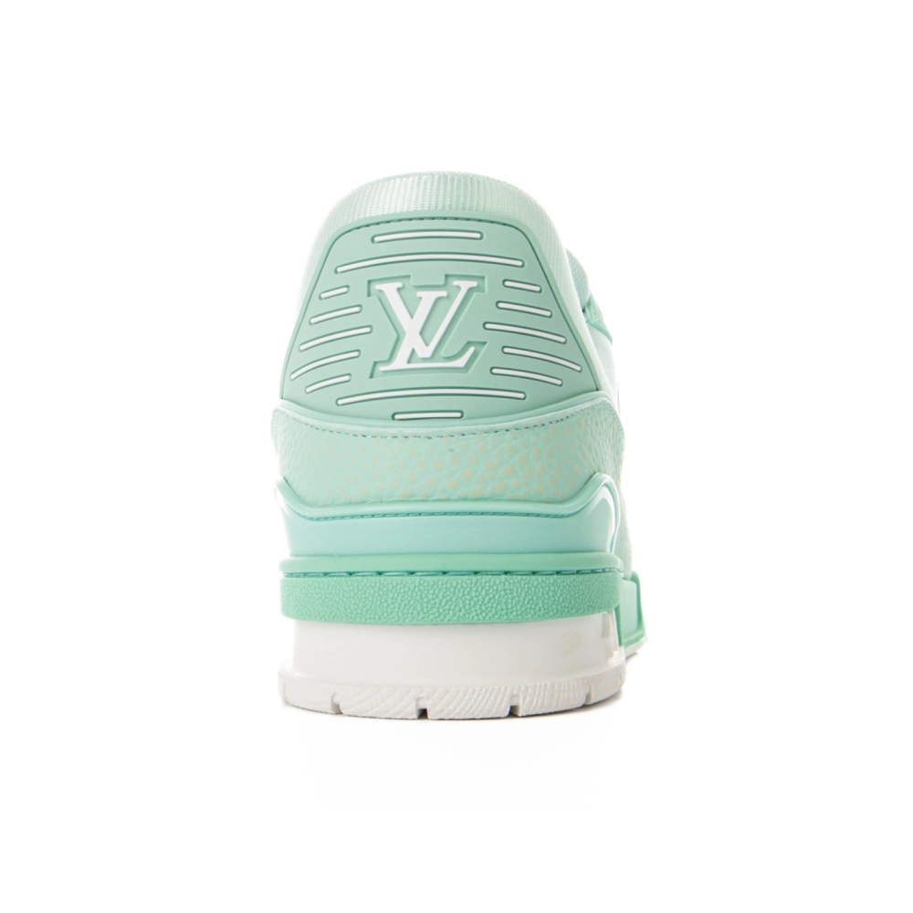 Louis Vuitton Trainer Green,Louis Vuitton Trainer,LOUIS VUITTON Reps Sneakers,Other Brand Reps Sneakers