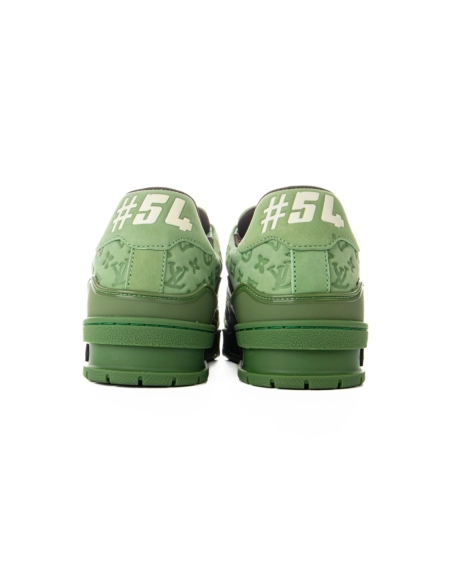 Tyler the Creator x Louis Vuitton Trainer Green,Louis Vuitton Trainer,LOUIS VUITTON Reps Sneakers,Other Brand Reps Sneakers