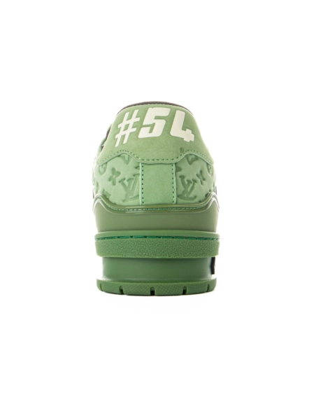 Tyler the Creator x Louis Vuitton Trainer Green,Louis Vuitton Trainer,LOUIS VUITTON Reps Sneakers,Other Brand Reps Sneakers