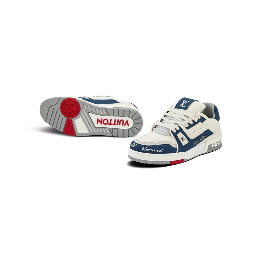 Louis Vuitton New York City Of Dreams Trainer Sneaker,Louis Vuitton Trainer,LOUIS VUITTON Reps Sneakers,Other Brand Reps Sneaker