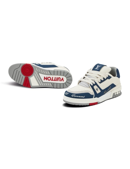 Louis Vuitton New York City Of Dreams Trainer Sneaker,Louis Vuitton Trainer,LOUIS VUITTON Reps Sneakers,Other Brand Reps Sneaker