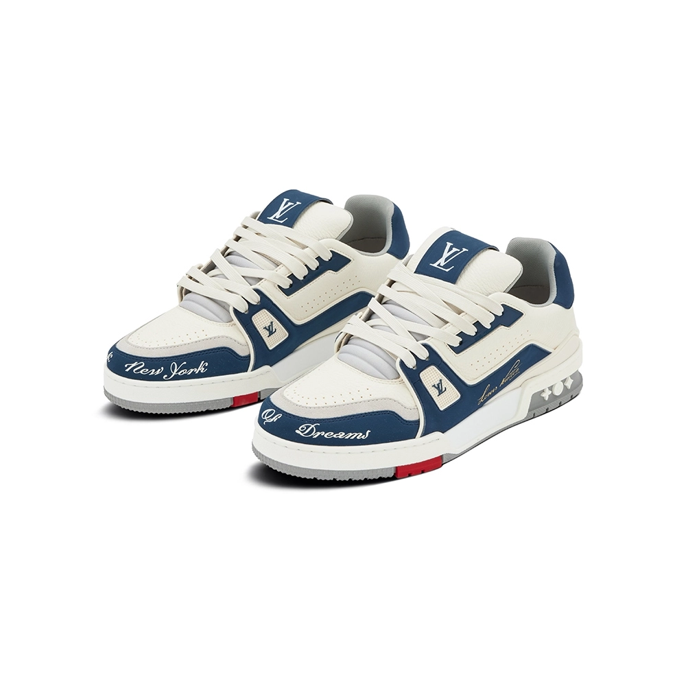 Louis Vuitton New York City Of Dreams Trainer Sneaker,Louis Vuitton Trainer,LOUIS VUITTON Reps Sneakers,Other Brand Reps Sneaker