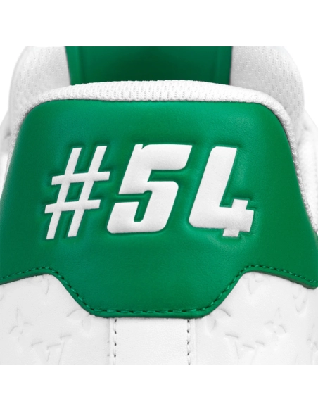Louis Vuitton Trainer No.54 Signature Green White,Louis Vuitton Trainer,LOUIS VUITTON Reps Sneakers,Other Brand Reps Sneakers