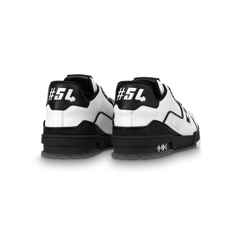 Louis Vuitton LV Trainer Black White,Louis Vuitton Trainer,LOUIS VUITTON Reps Sneakers,Other Brand Reps Sneakers