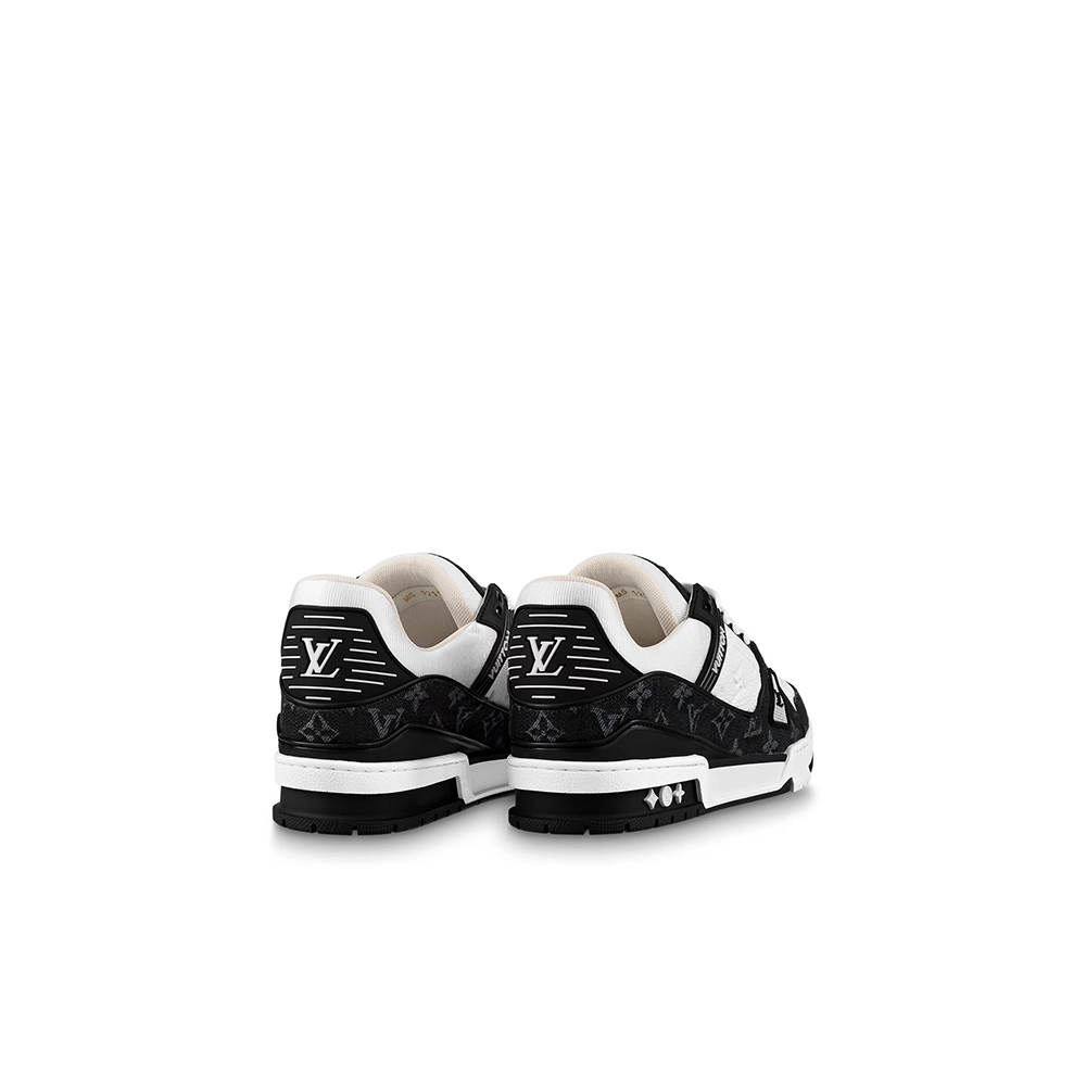 Louis Vuitton Trainer White Black,Louis Vuitton Trainer,LOUIS VUITTON Reps Sneakers,Other Brand Reps Sneakers