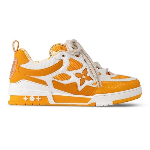 Louis Vuitton LV Skate Sneaker Yellow White,Louis Vuitton Skate,LOUIS VUITTON Reps Sneakers,Other Brand Reps Sneakers