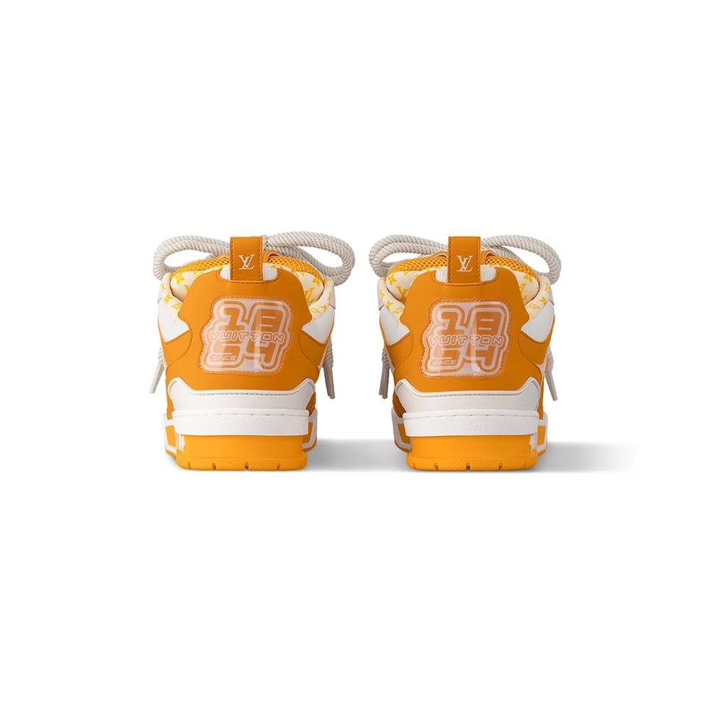 Louis Vuitton LV Skate Sneaker Yellow White,Louis Vuitton Skate,LOUIS VUITTON Reps Sneakers,Other Brand Reps Sneakers