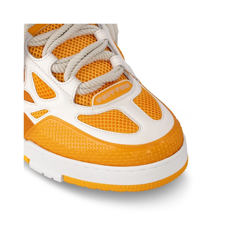 Louis Vuitton LV Skate Sneaker Yellow White,Louis Vuitton Skate,LOUIS VUITTON Reps Sneakers,Other Brand Reps Sneakers