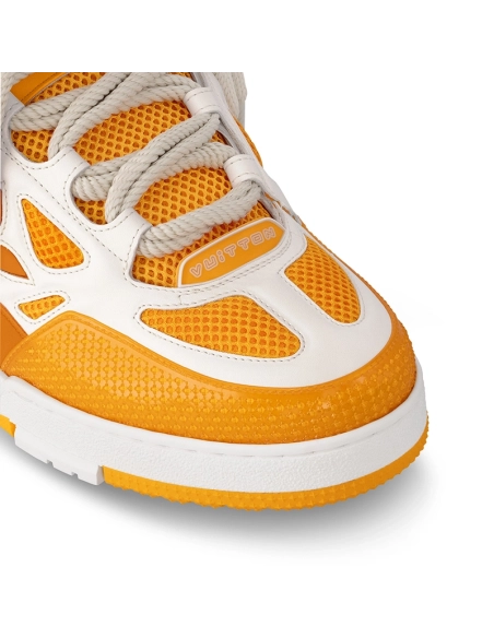 Louis Vuitton LV Skate Sneaker Yellow White,Louis Vuitton Skate,LOUIS VUITTON Reps Sneakers,Other Brand Reps Sneakers