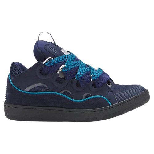 Lanvin Curb Reps Sneakers Navy Blue Grey,LANVIN SHOES Reps,Other Brand Reps Sneakers