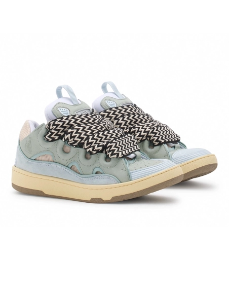 Lanvin Curb Reps Sneakers Light Blue,LANVIN SHOES Reps,Other Brand Reps Sneakers