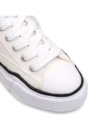 Maison Mihara Yasuhiro Peterson OG Sole Canvas Low White,MAISON MIHARA YASUHIRO,Other Brand Reps Sneakers