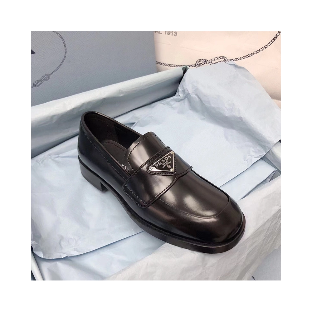 Prada leather loafers,PRADA SNEAKER,Other Brand Reps Sneakers