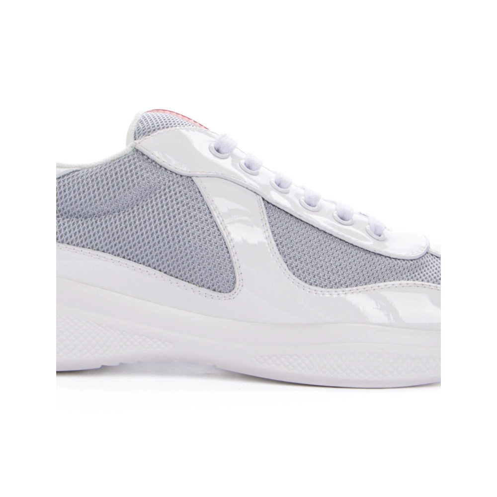 Prada Americas Cup White Silver,PRADA SNEAKER,Other Brand Reps Sneakers