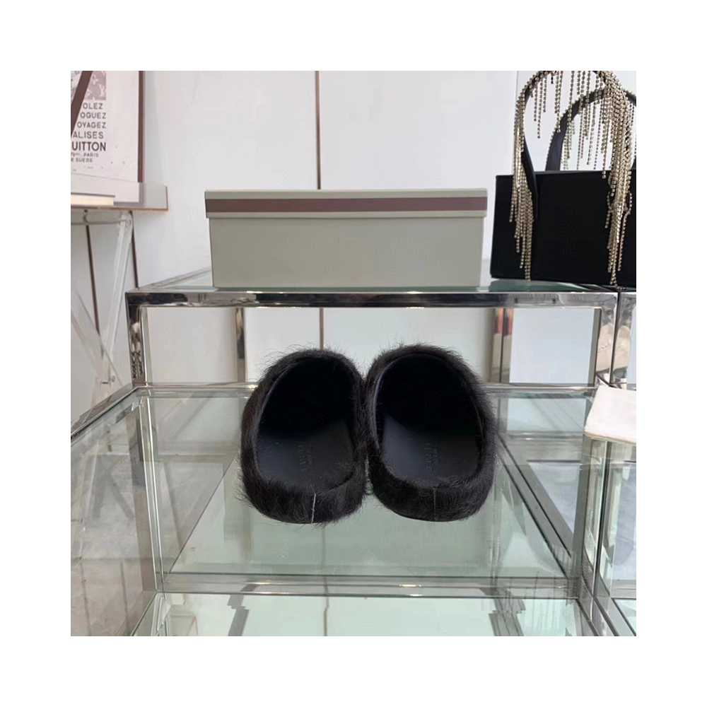 MARNI Fussbett Sabot CalfHair Backless Loafers,Other Reps Sneakers,Other Brand Reps Sneakers