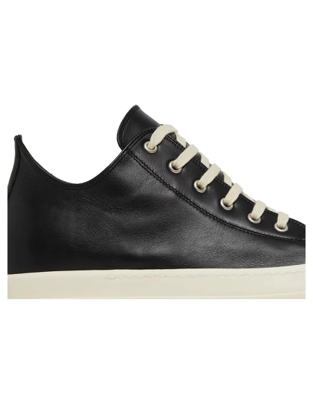 Rick Owens Strobe Leather Low Black Milk,RICK OWENS,Other Brand Reps Sneakers