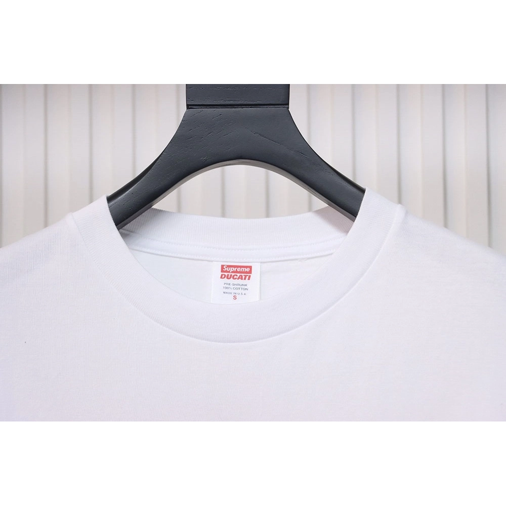 Supreme Ducati co-branded printed short-sleeved T-shirt TSK3,All order with free shipping Cheap Supreme with free shipping