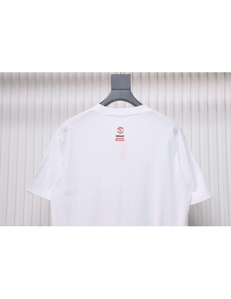 Supreme Ducati co-branded printed short-sleeved T-shirt TSK3,All order with free shipping Cheap Supreme with free shipping
