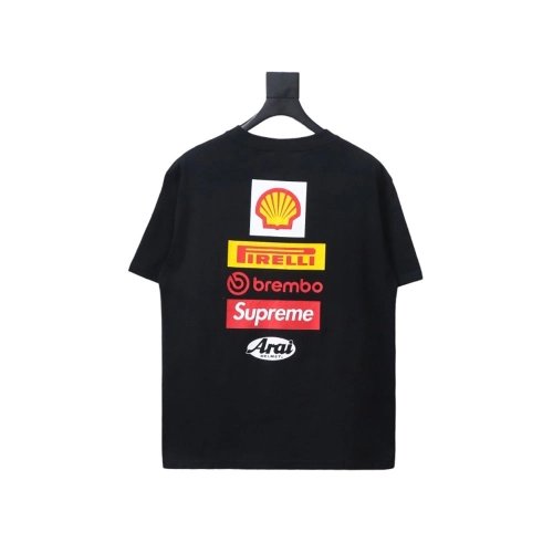 Supreme Ducati co-branded printed short-sleeved T-shirt,All order with free shipping Cheap Supreme with free shipping