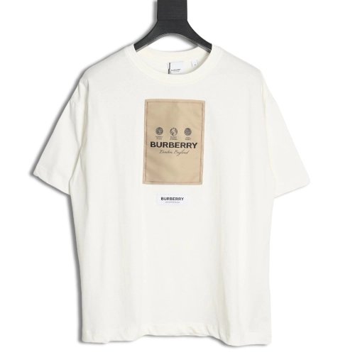 Burberry chest label short sleeve T-shirt,All order with free shipping Burberry