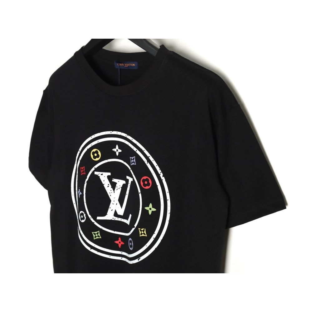 Reps Louis Vuitton circle monogram short-sleeved T-shirt TSK1,All order with free shipping Reps Louis Vuitton
